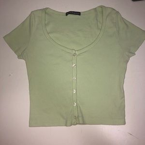 Brandy Melville Zelly Top in Green